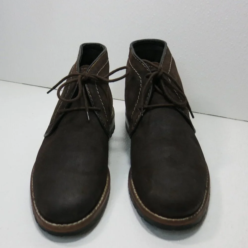 Tommy Hilfiger Leather Chukka Boots Casual Dress Shoes Men's Footwear Boot Sz 9